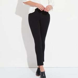 The Reset R Label Women's High Rise Skinny Stretch Pant Size L Black